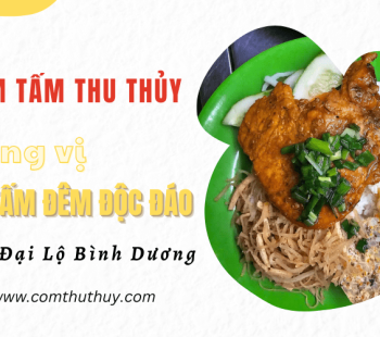 Trải nghiệm hương vị cơm tấm đêm Đại Lộ Bình Dương độc đáo tại Cơm Tấm Thu Thủy